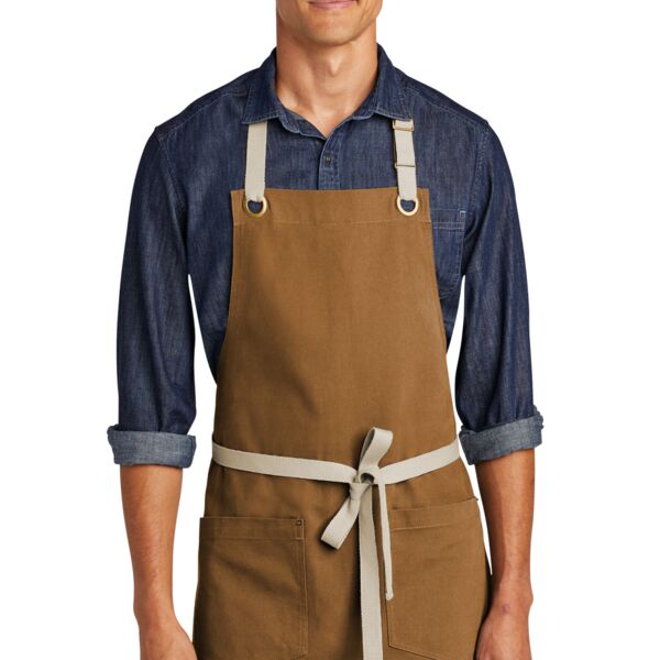 Port Authority Canvas Full Length Two Pocket Apron A815 Canvas Full Length Two Pocket Apron Thumbnail