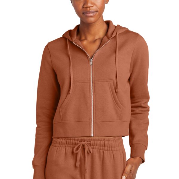 District Women's V.I.T. Fleece Full Zip Hoodie DT6103 Women's V.I.T. Fleece Full Zip Hoodie Thumbnail