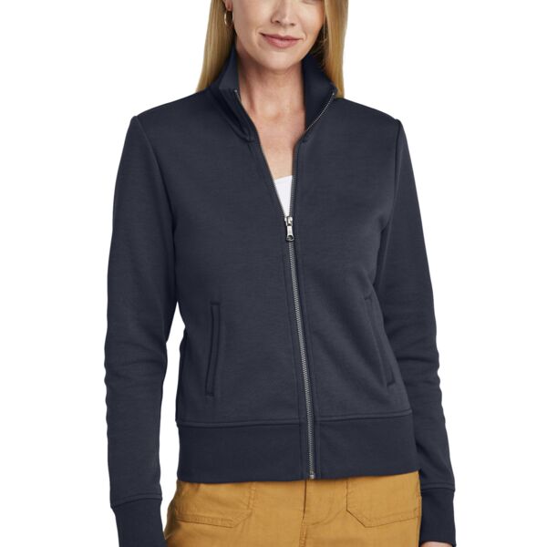 Brooks Brothers Women's Double Knit Full Zip BB18211 Women's Double Knit Full Zip Thumbnail