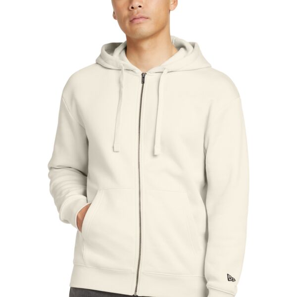 New Era Heritage Fleece Full Zip Hoodie NEA526 Heritage Fleece Full Zip Hoodie Thumbnail