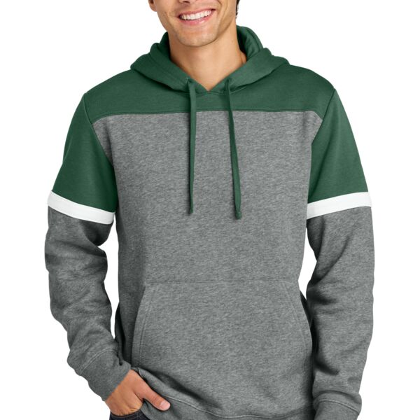 Sport Tek Drive Fleece Colorblock Hoodie STF205 Drive Fleece Colorblock Hoodie Thumbnail