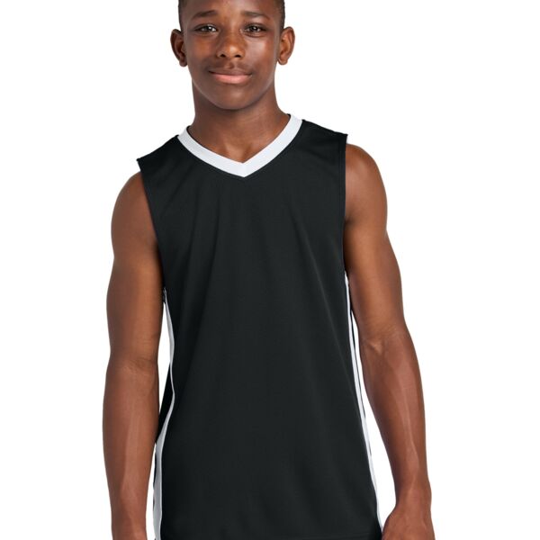 Sport Tek Youth Rival Basketball Rev Jersey YST900 Youth Rival Basketball Rev Jersey Thumbnail