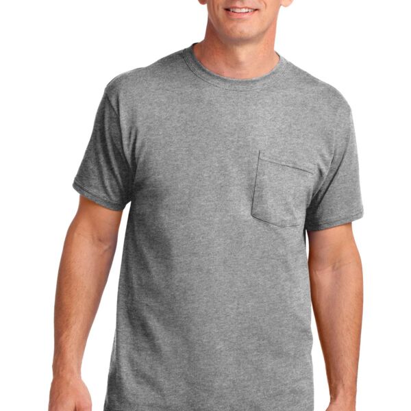 Port & Company Core Cotton Pocket Tee PC54P Core Cotton Pocket Tee Thumbnail