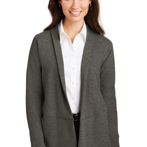 Port Authority Women's Interlock Cardigan L807 Women's Interlock Cardigan Thumbnail
