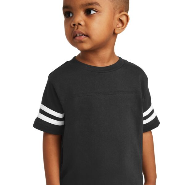 Rabbit Skins Toddler Football Fine Jersey Tee RS3037 Toddler Football Fine Jersey Tee Thumbnail