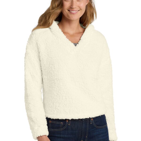 Port Authority Women's Cozy Fleece Hoodie L132 Women's Cozy Fleece Hoodie Thumbnail