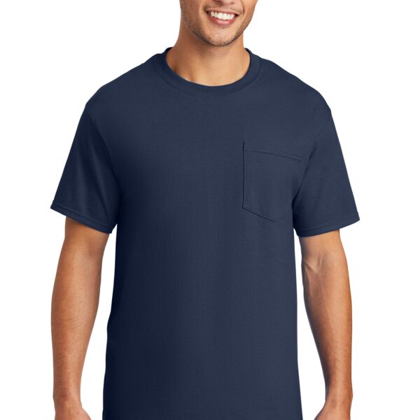 Port & Company Essential Cotton Pocket T-Shirt PC61P Essential Cotton Pocket T-Shirt Thumbnail
