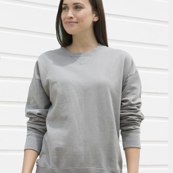 ComfortWash by Hanes Garment-Dyed Crewneck Sweatshirt GDH400 Garment-Dyed Crewneck Sweatshirt Thumbnail
