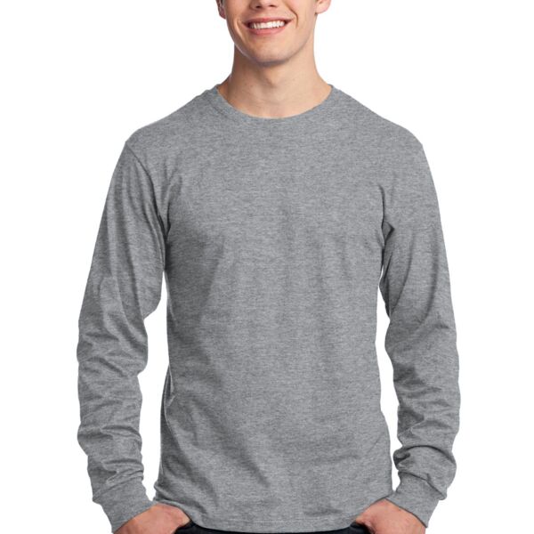 Port & Company Core Cotton T-Shirt, Long-Sleeve PC54LS Core Cotton T-Shirt, Long-Sleeve Thumbnail