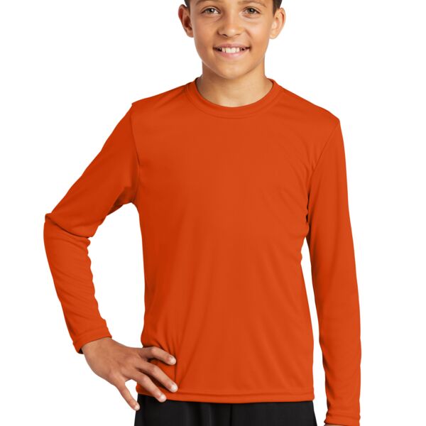 Sport Tek BFP - Youth Long Sleeve PosiCharge ® Competitor Tee YST350LS BFP - Youth Long Sleeve PosiCharge ® Competitor Tee Thumbnail